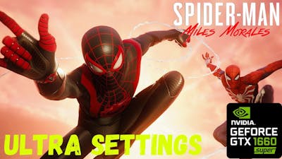 Marvels Spider-Man: Miles Morales PC game Play  on GeForce GTX 1660 SUPER™ VENTUS XS OC