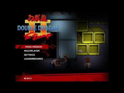 Double Dragon Trilogy (PC) Double Dragon II The Revenge Longplay  Ending