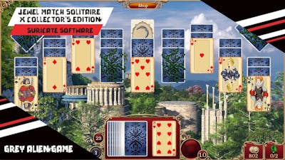 Jewel Match Solitaire X Collectors Edition - Solitario con carte da gioco leggendarie(gameplay ita)