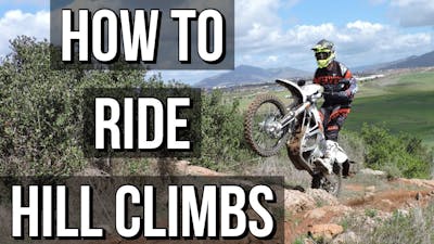 How to Hill Climb on a Dirt Bike| Enduro Riding Tip