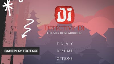 Detective Di: The Silk Rose Murders || First Minutes of Gameplay