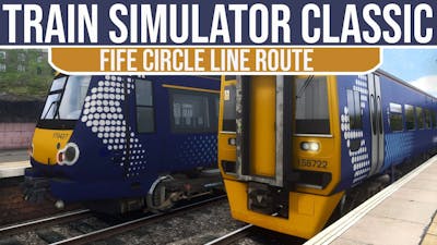 Kirkcaldy to Edinburgh Waverley - Class 170 - Train Simulator Classic - Timelapsed