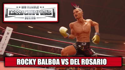 Big Rumble Boxing Creed Champions – Rocky Balboa VS Del Rosario - Eye of the Tiger Trophy
