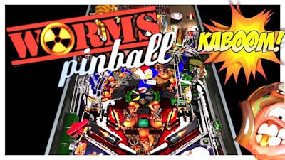 Worms Pinball Gameplay ! (SOLID Pinball even for todays standards)