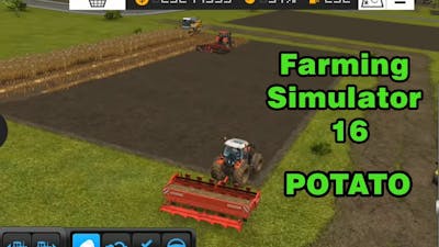 Fs16 Farming Simulator 16 - Timelapse #5 Potato Planting/Patates Ekimi