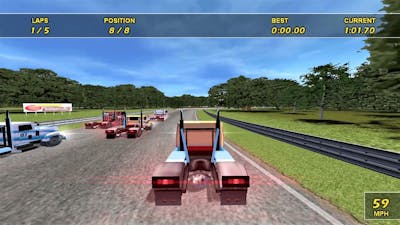 Maximum Racing : Super Truck Racer (2011) Nintendo Wii Gameplay in HD (Dolphin)