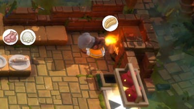 Fireball to the Face (Overcooked 1, The Lost Morsel)
