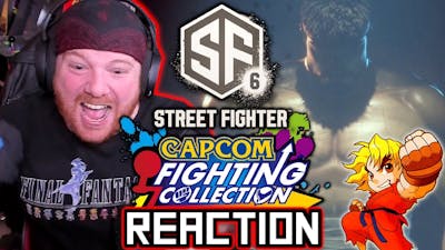 Krimson KB Reacts - STREET FIGHTER 6 + CAPCOM FIGHTING COLLECTION!!!!!!!!!