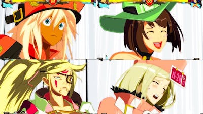 Faust Stimulating Fists of Annihilation Overdrive on All Characters | Guilty Gear XRD Rev 2