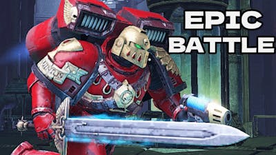 1 Blood Angels Veteran vs 700+ Orks! - Exterminatus, Warhammer 40K: Space Marine