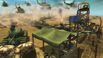 U.S. Vietnam War Base FULLY DEPLOYED! - Men of War: Vietnam War Mod Battle Simulator