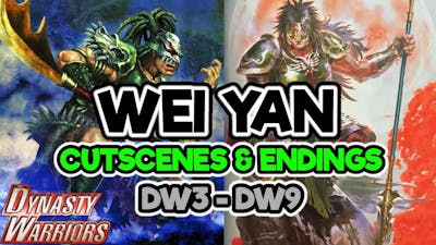 Wei Yan ALL Cutscenes  Endings - Dynasty Warriors - 4K 60 FPS