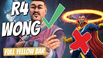R4 Wong Game Play NEW Dr Strange Pre Nerf - So Much FUN!! Marvel Contest of Champions