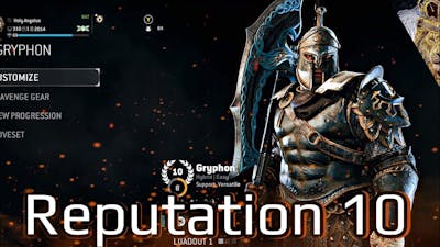 FOR HONOR - Reputation 10 Gryphon Duels! The Dark Spartan Is Here!