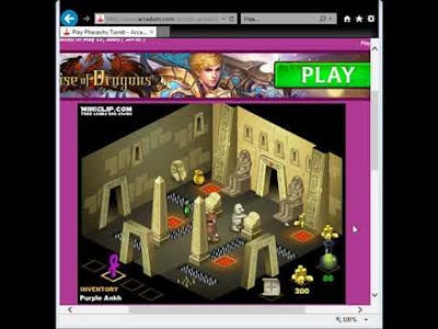 Play Pharaohs Tomb Arcade Games