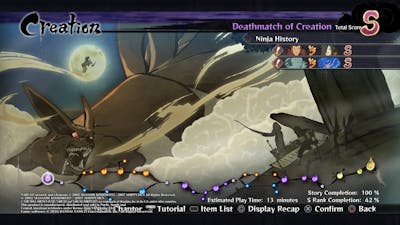 Naruto Shippuden Ultimate Ninja Storm 4 - Story Mode | Walkthrough Part 1 | Death Match of Creation