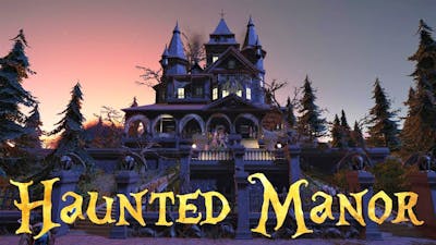 🌈 Haunted Manor POV Dark Ride | Planet Coaster | Onride