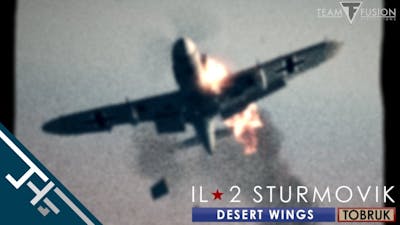 IL-2 Desert Wings - Tobruk: Guncam footage [In color!]
