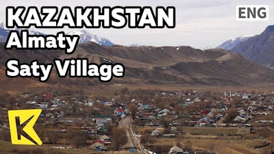 【K】Kazakhstan Travel-Almaty[카자흐스탄 여행-알마티]사티 마을/Saty Village/Local life