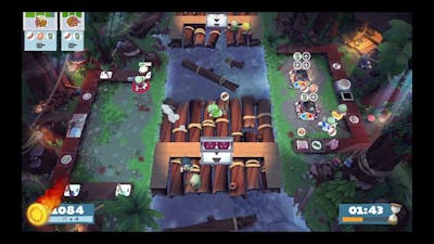 ♡ 2056 ￤ 4P / Overcooked! 2 Campfire Cook Off 2-4 🥓🍳
