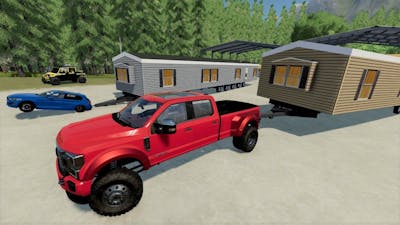 Delivering mobile homes gone bad | Farming Simulator 22