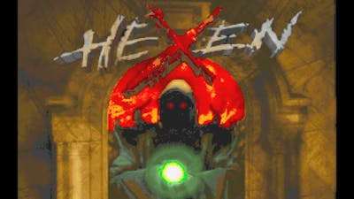 Hexen: Beyond Heretic (DOS) Gameplay