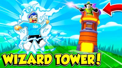 I Went To The WIZARDS TOWER In YouTube Life And THIS HAPPENED... (Roblox)