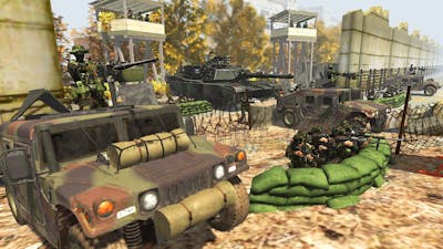 Can US ARMY Hold the BERLIN WALL Defense!? - Men of War: Cold War Mod Battle Simulator