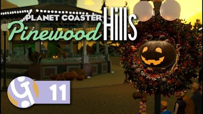 🎃 Halloween In Pinewood | Pinewood Hills | Lets Play Planet Coaster #11