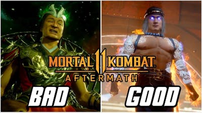 Mortal Kombat 11: Aftermath DLC - All ENDINGS (Bad &amp; Good)