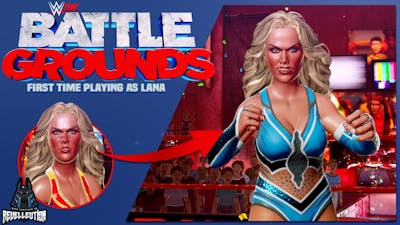 WWE 2K Battlegrounds: First Time Playing as Lana #WWE2KBattlegrounds #Lana #WWE