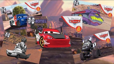 Custom 2021 Disney Cars Cardbacks Made By Me Part 2 (Video Game Characters, Fast as Lightning Cars)