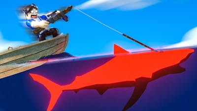 Catching a NEON SHARK !? (Fishing Simulator)