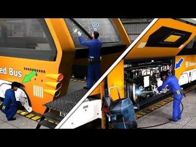Bus Mechanic Auto Repair Shop - Car Garage Simulator Games Video Car Android Games