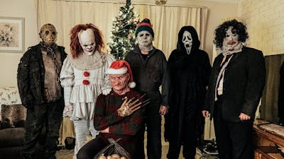 Horror Icons Celebrate Christmas