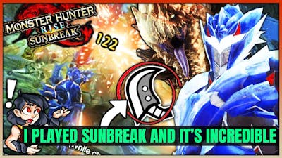 I PLAYED SUNBREAK - Exclusive Great Sword Seregios Hunt Breakdown - Monster Hunter Rise Sunbreak!