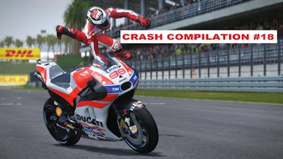 MotoGP 17 | Crash Compilation #18 | PC GAMEPLAY | TV REPLAY at SEPANG