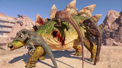 HERBIVORES vs 50x RAPTORS IN ARENA - Jurassic World Evolution 2