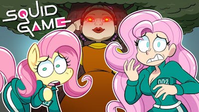 FLUTTERSHY AND FLUTTERCHAN PLAY SQUID GAME