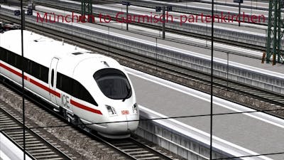 München to Garmisch-Partenkirchen ts 2021 timelapse