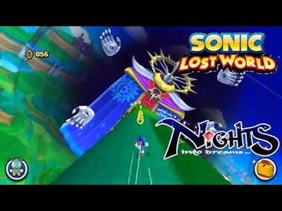 Sonic Lost World Nights into Dreams DLC