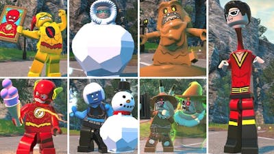 Funny Character Idle Animations in LEGO DC Super-Villains