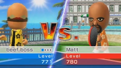 wii sports resort table tennis goes wrong