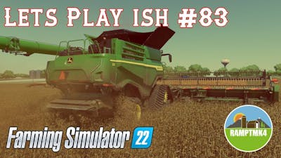 Farming Simulator 22 Lets Play ish #83 Finishing  Sorghum harvest with the X9  on Elmcreek  #FS22