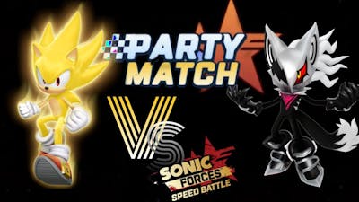 Super Sonic Vs Infinite. |- Sonic Forces Speed Battle