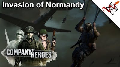 Company of Heroes - 1. Omaha Beach | Invasion of Normandy [HD/1080]