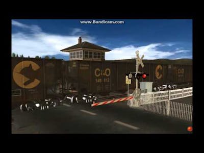 Trainz 2009 Chessie System B&amp;O sd9 coal drag &amp; CSX power move