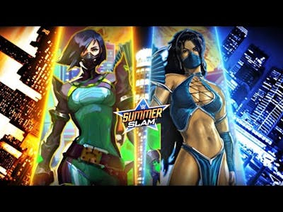 Mortal Kombat vs Valorant Waifu Battle|Kitana vs Viper|Wwe 2K22|