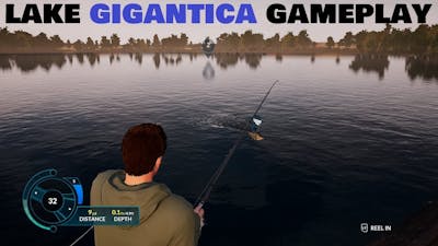 Fishing Sim World - Lake Gigantica Gameplay [1440P]