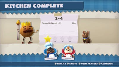 Overcooked! All You Can Eat The Lost Morsel 1-4 4 Stars